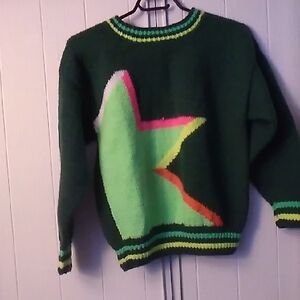 Colorful Star Sweater